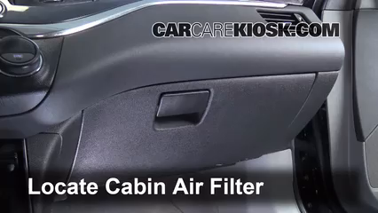 2014 Chevrolet Impala LT 3.6L V6 FlexFuel Air Filter (Cabin) Check